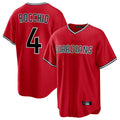 Kdoa C.Guardians #4 Brayan Rocchio Player Red Home Game Stitched Jerseys