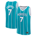 Kdoa C.Hornets #7 Kon Knueppel  Teal 2025  Draft First Round Pick Fast Break Replica Jerseys - Icon Edition