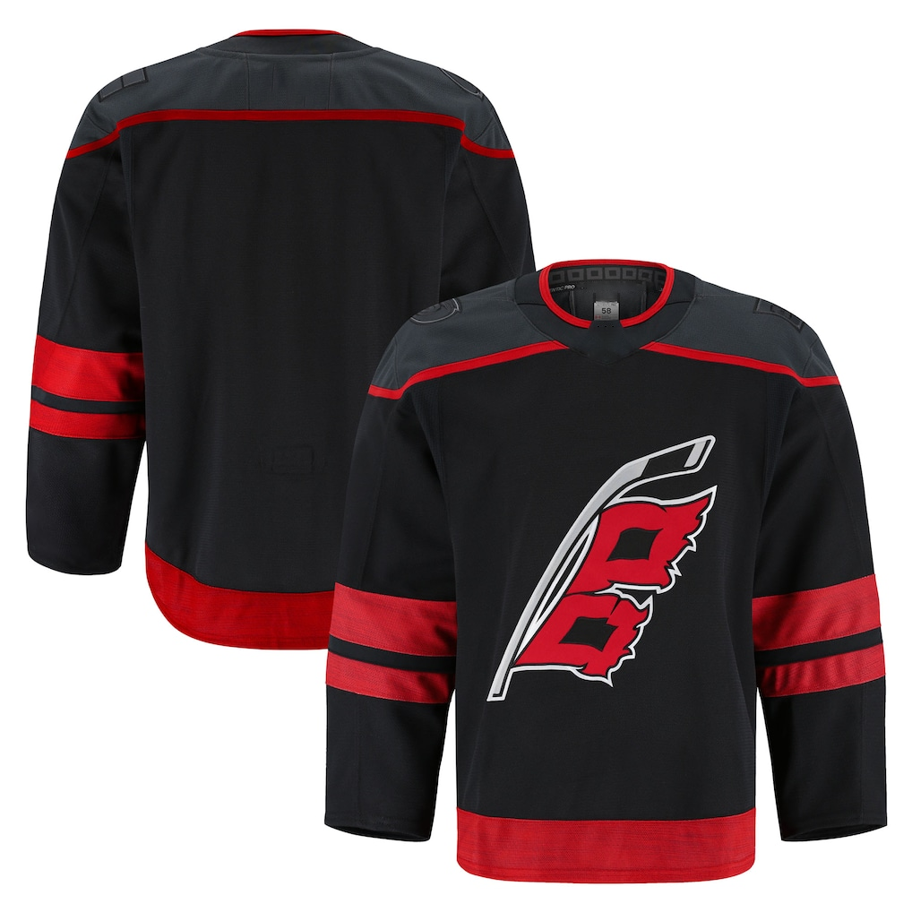 Kdoa C.Hurricanes Black Home Authentic Pro Stitched Jerseys