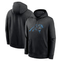 Kdoa C.Panthers Black Salute to Service Pullover Hoodies Blank Player Stitched Jerseys
