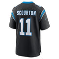 Kdoa C.Panthers #11 Nic Scourton Player Black Home Game Stitched Jerseys