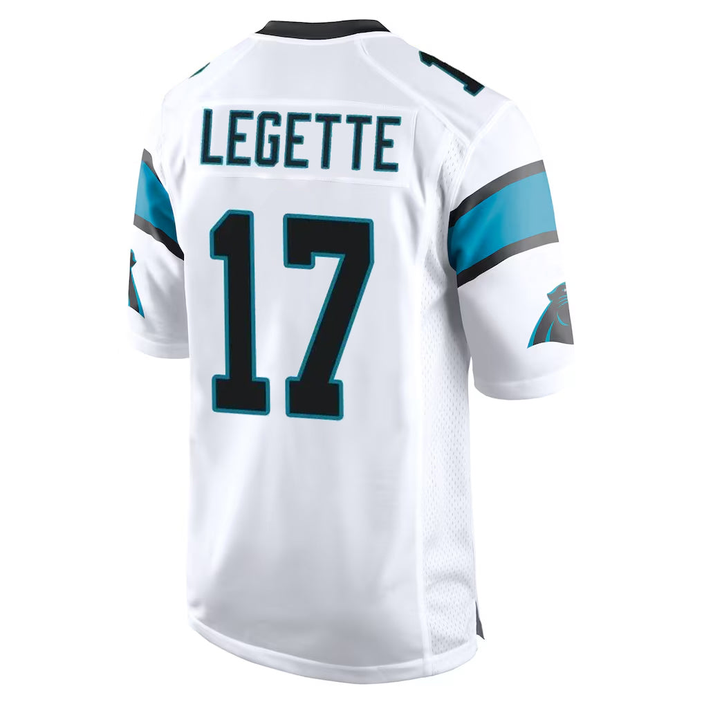 Kdoa C.Panthers #17 Xavier Legette Player White Game Stitched Jerseys