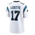 Kdoa C.Panthers #17 Xavier Legette White Game Stitched Jerseys