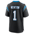 Kdoa C.Panthers #1 Cam Newton Black Team Retired Game Stitched Jerseys