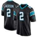 Kdoa C.Panthers #2 Mike Jackson Player Black Game Stitched Jerseys