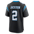 Kdoa C.Panthers #2 Mike Jackson Player Black Home Game Stitched Jerseys