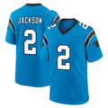 Kdoa C.Panthers #2 Mike Jackson Player Blue Home Game Stitched Jerseys