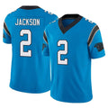 Kdoa C.Panthers #2 Mike Jackson Player Blue Vapor F.U.S.E. Limited Home Game Stitched Jerseys