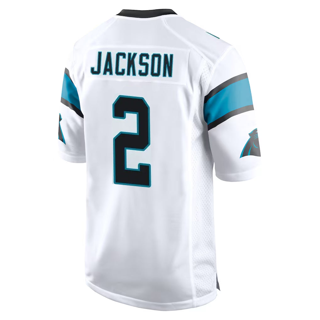 Kdoa C.Panthers #2 Mike Jackson Player White Game Stitched Jerseys