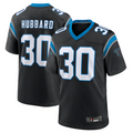 Kdoa C.Panthers #30 Chuba Hubbard Player Black Team Game Stitched Jerseys