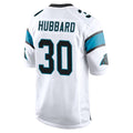 Kdoa C.Panthers #30 Chuba Hubbard Player White Game Stitched Jerseys