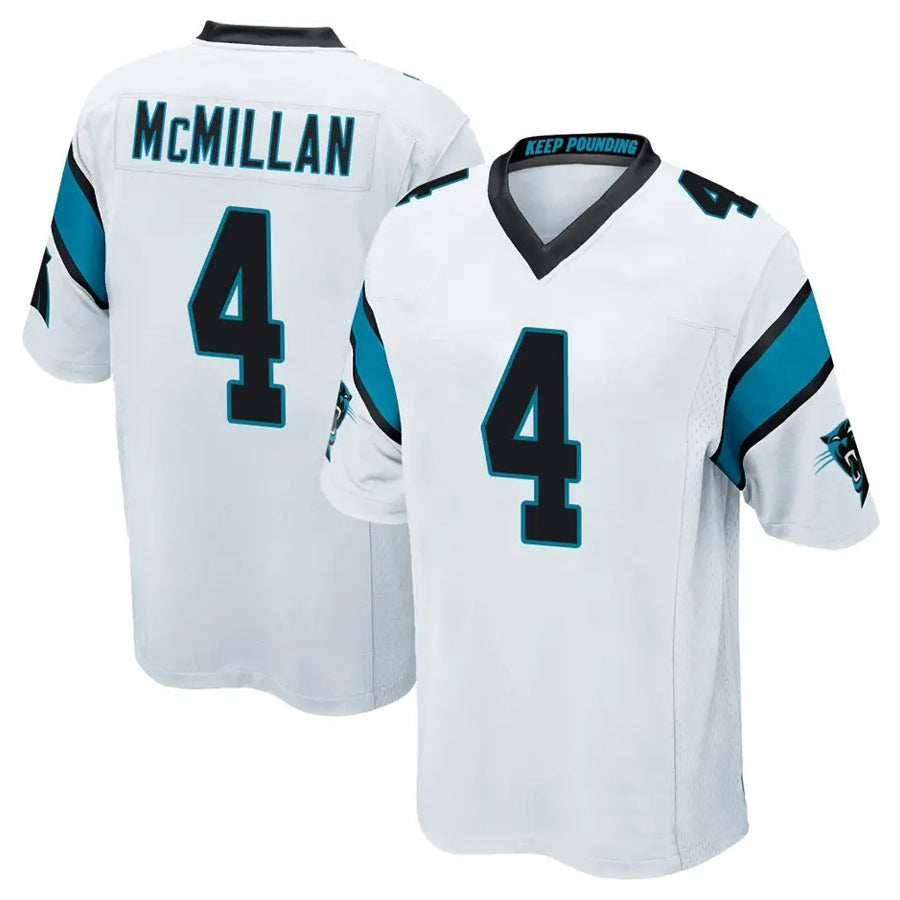 Kdoa C.Panthers #4 Tetairoa McMillan Player White Game Stitched Jerseys