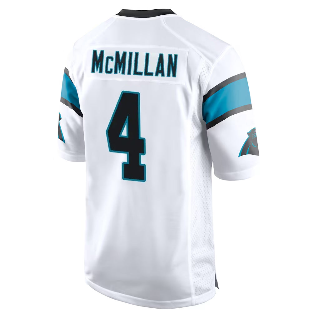 Kdoa C.Panthers #4 Tetairoa McMillan Player White Game Stitched Jerseys