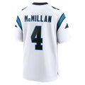 Kdoa C.Panthers #4 Tetairoa McMillan Player White Home Game Stitched Jerseys