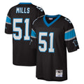 Kdoa C.Panthers #51 Sam Mills Player Black Mitchell & Ness Legacy Replica Stitched Jerseys