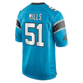Kdoa C.Panthers #51 Sam Mills Player Blue Game Stitched Jerseys