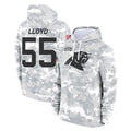 Kdoa C.Panthers #55 Devin Lloyd Player Arctic Camo Salute to Service Pullover Hoodies Limited Game Stitched Jerseys