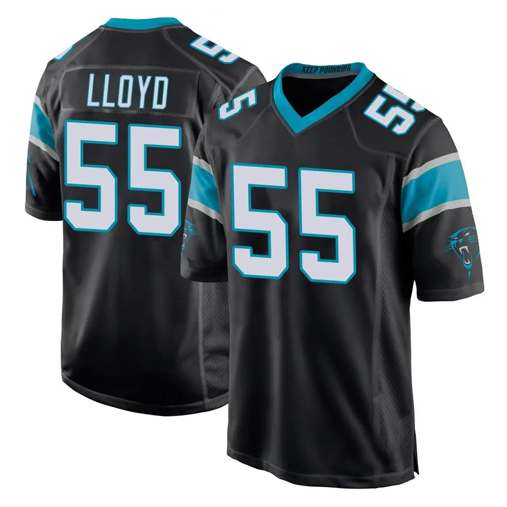 Kdoa C.Panthers #55 Devin Lloyd Player Black Game Stitched Jerseys