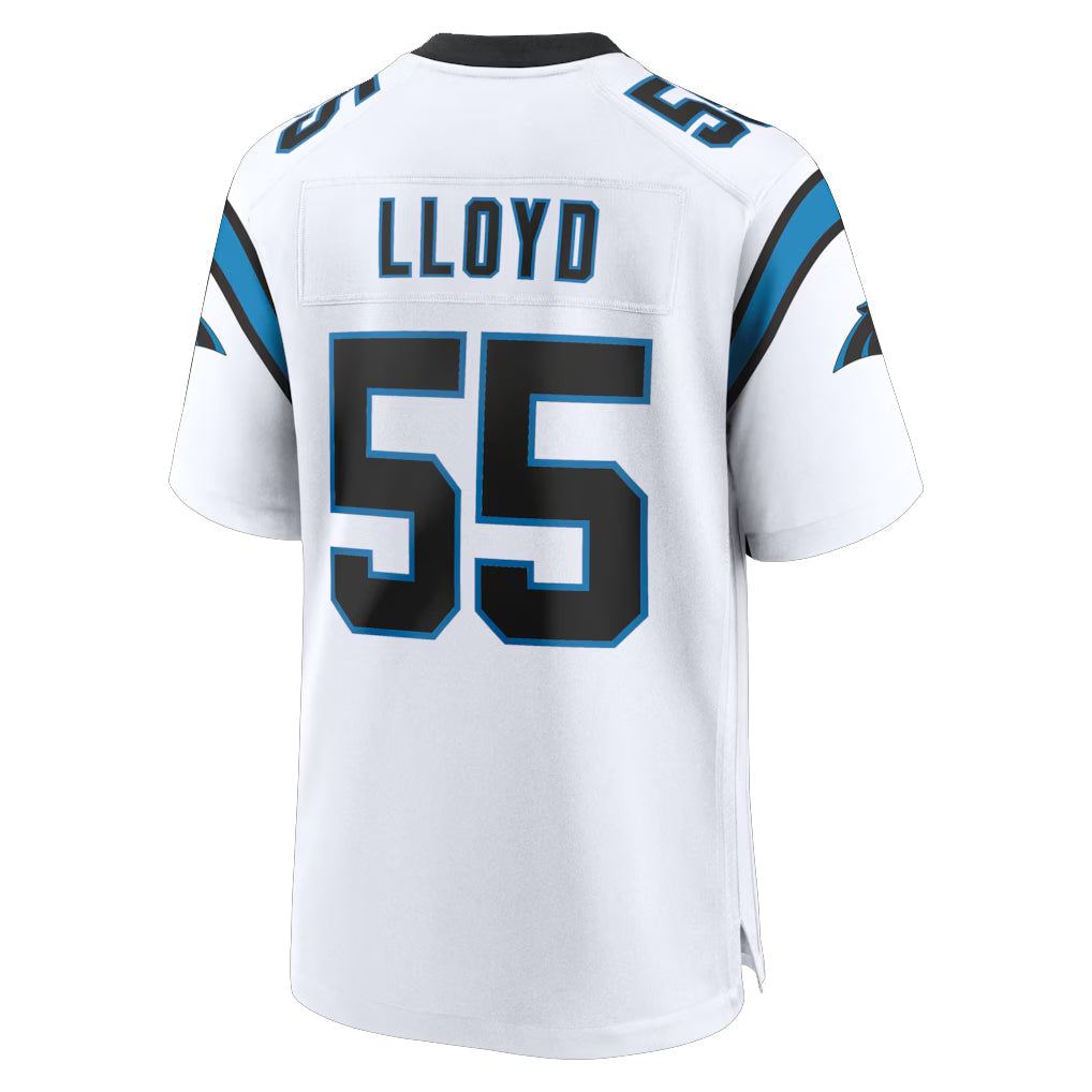 Kdoa C.Panthers #55 Devin Lloyd Player White Home Game Stitched Jerseys