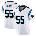 Kdoa C.Panthers #55 Devin Lloyd Player White Vapor F.U.S.E. Limited Home Game Stitched Jerseys