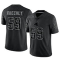 Kdoa C.Panthers #59 Luke Kuechly Player Black REFLECTIVE Limited Stitched Jerseys