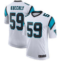 Kdoa C.Panthers #59 Luke Kuechly Player White Classic Limited Stitched Jerseys