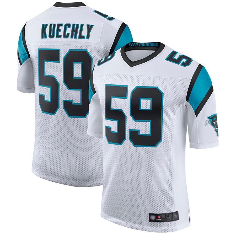 Kdoa C.Panthers #59 Luke Kuechly Player White Classic Limited Stitched Jerseys