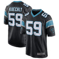 Kdoa C.Panthers #59 Luke Kuechly Player b`Black Home Game Stitched Jerseys