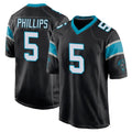 Kdoa C.Panthers #5 Jaelan Phillips Player Black Game Stitched Jerseys
