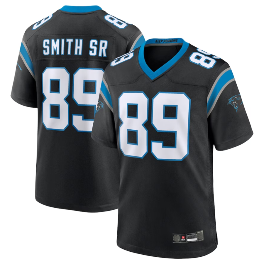 Kdoa C.Panthers #89 Steve Smith Sr. Black Retired Player Game Stitched Jerseys