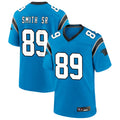Kdoa C.Panthers #89 Steve Smith Sr Player Blue Home Game Stitched Jerseys