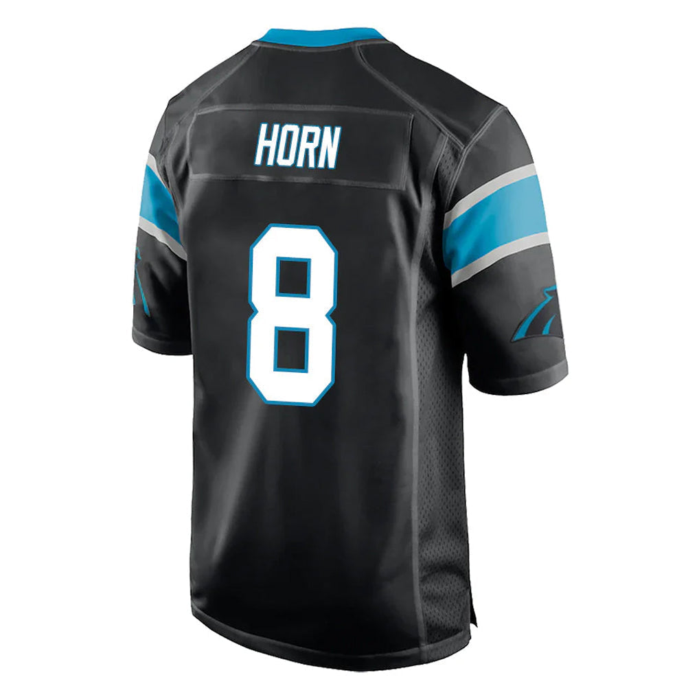 Kdoa C.Panthers #8 Jaycee Horn Player Black Game Stitched Jerseys