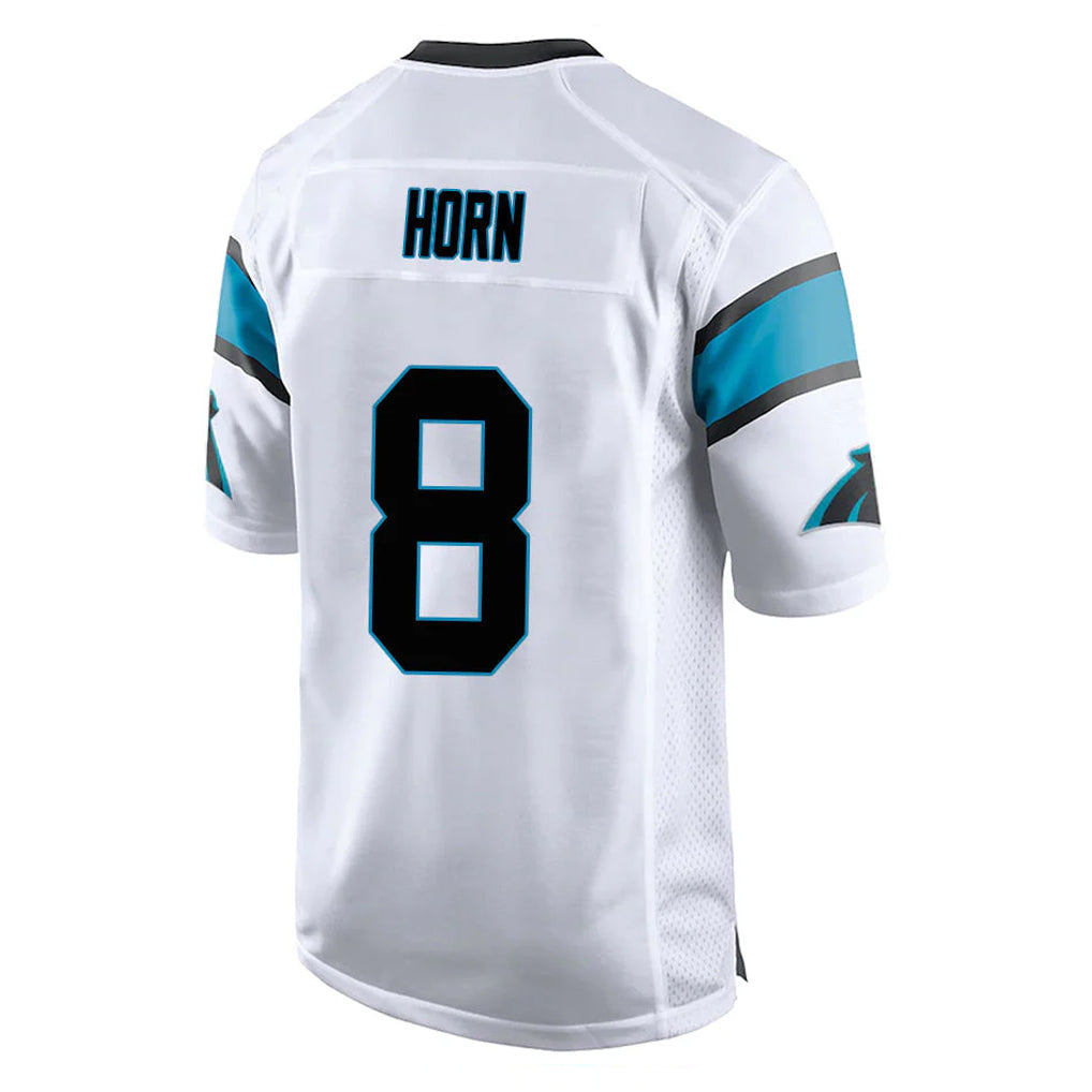 Kdoa C.Panthers #8 Jaycee Horn Player White Game Stitched Jerseys