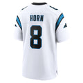 Kdoa C.Panthers #8 Jaycee Horn Player White Home Game Stitched Jerseys