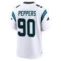 Kdoa C.Panthers #90 Julius Peppers Player White Home Game Stitched Jerseys