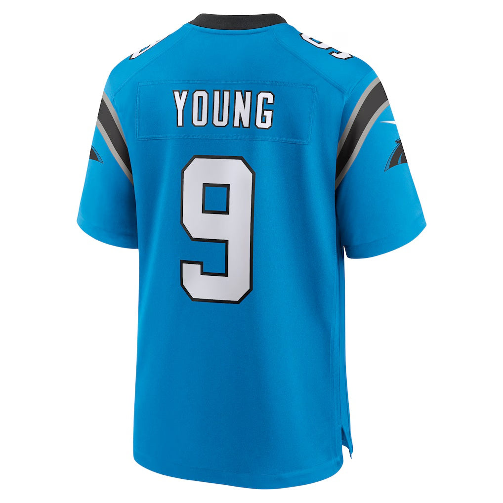 Kdoa C.Panthers #9 Bryce Young Blue Alternate Game Stitched Jerseys