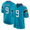 Kdoa C.Panthers #9 Bryce Young Player Blue Game Stitched Jerseys