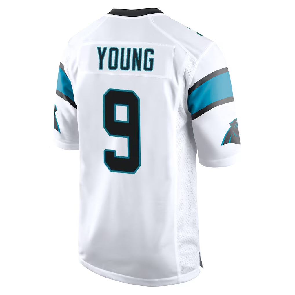 Kdoa C.Panthers #9 Bryce Young Player White Game Stitched Jerseys