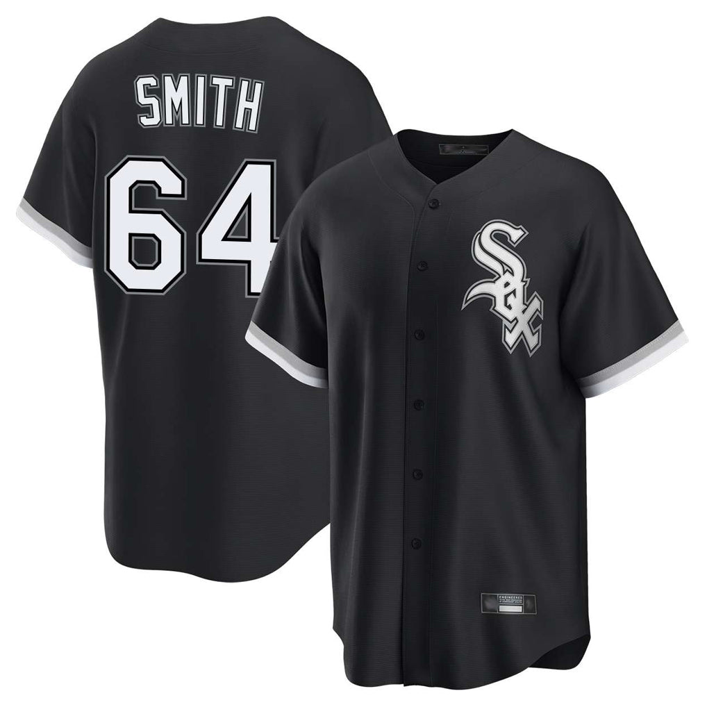 Kdoa C.White Sox #64 Shane Smith Player Black City Connect Limited Home Stitched Jersey