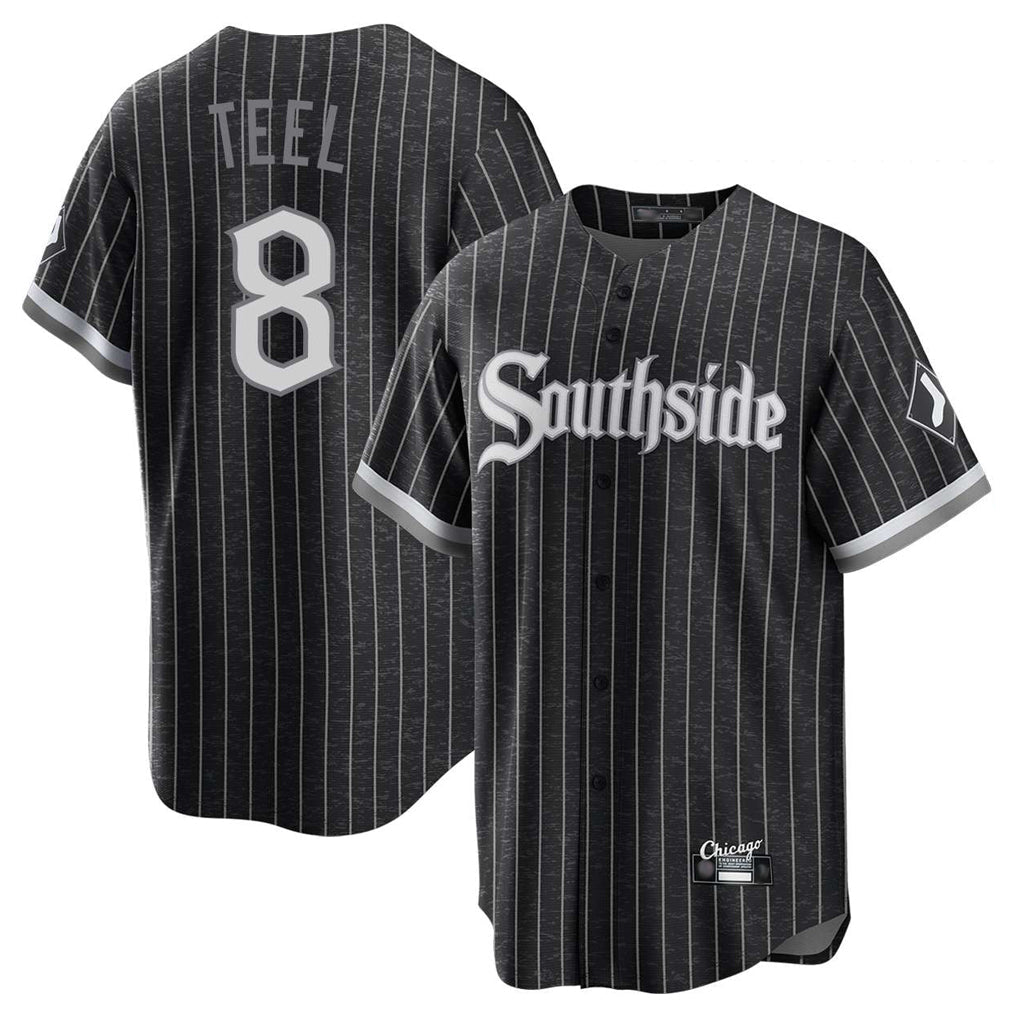 Kdoa C.White Sox #8 Kyle Teel Player Black City Connect Home Game Stitched Jerseys