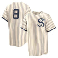 Kdoa C.White Sox #8 Kyle Teel Player Cream Field of Dreams Home Game Stitched Jerseys