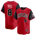 Kdoa C.White Sox #8 Kyle Teel Player Red City Connect Limited Home Stitched Jerseys
