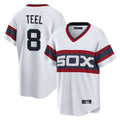Kdoa C.White Sox #8 Kyle Teel Player White T-shirt Home Game Stitched Jerseys