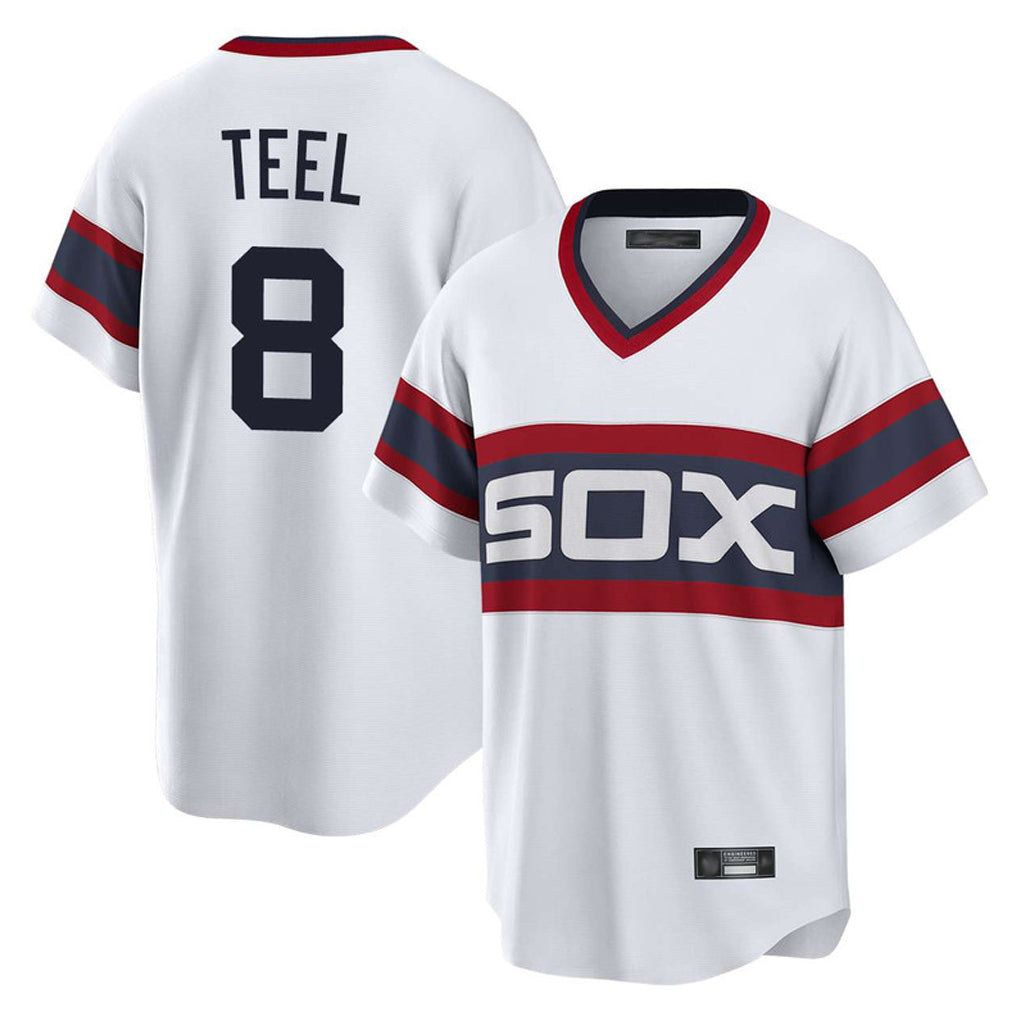 Kdoa C.White Sox #8 Kyle Teel Player White T-shirt Home Game Stitched Jerseys