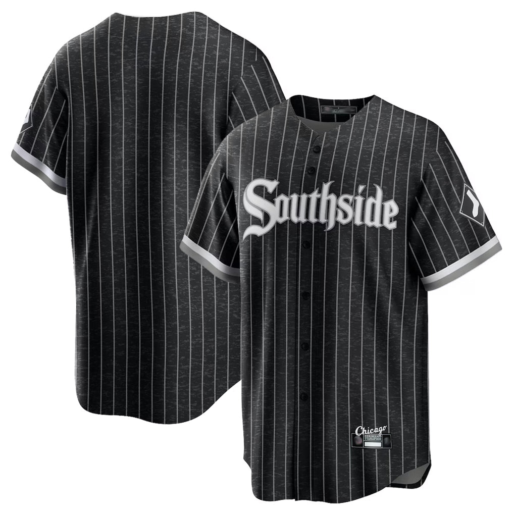 Kdoa C.White Sox ## White Sox Blank Player Black City Connect Home Game Stitched Jerseys