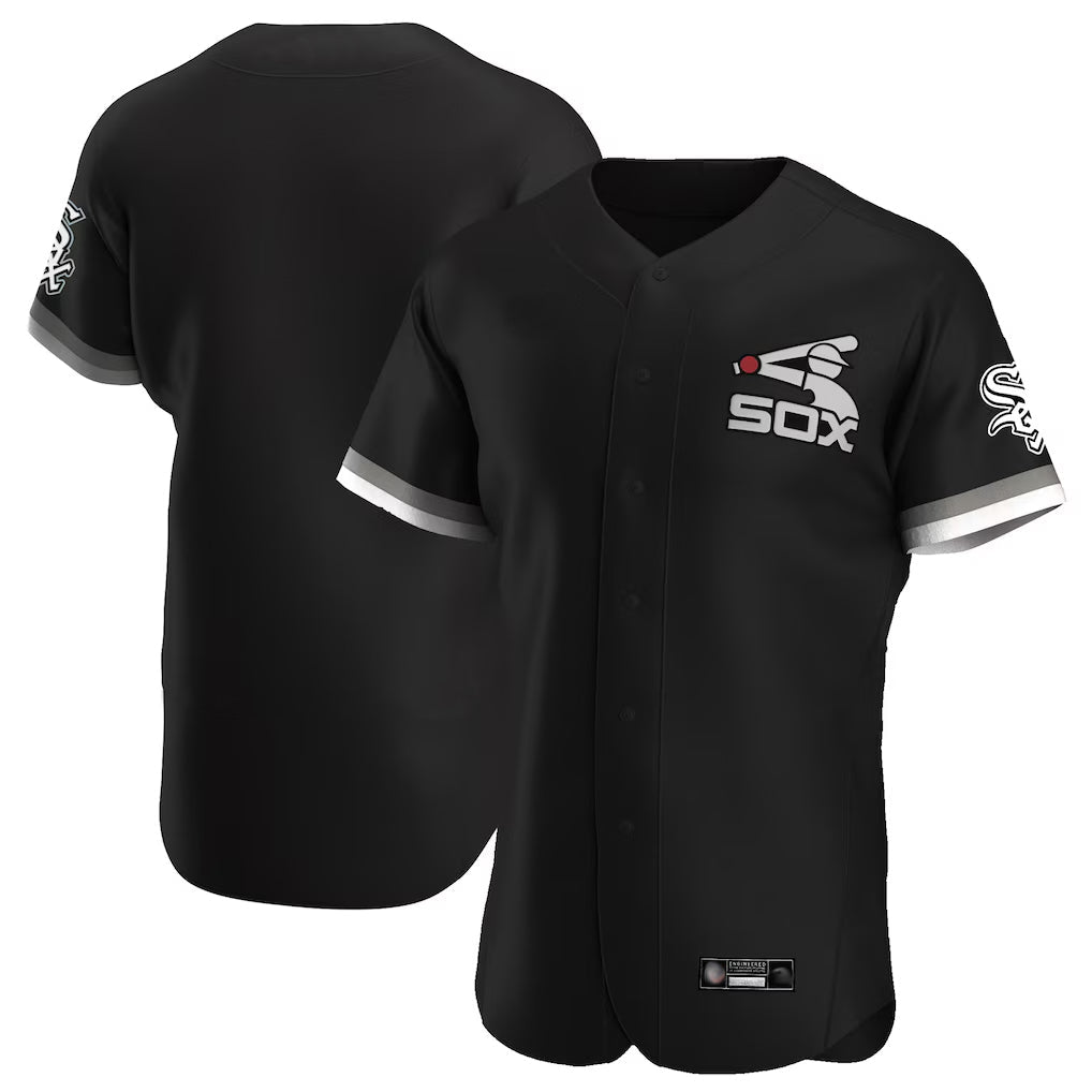 Kdoa C.White Sox ## White Sox Blank Player Black Limited Elite Home Game Stitched Jerseys