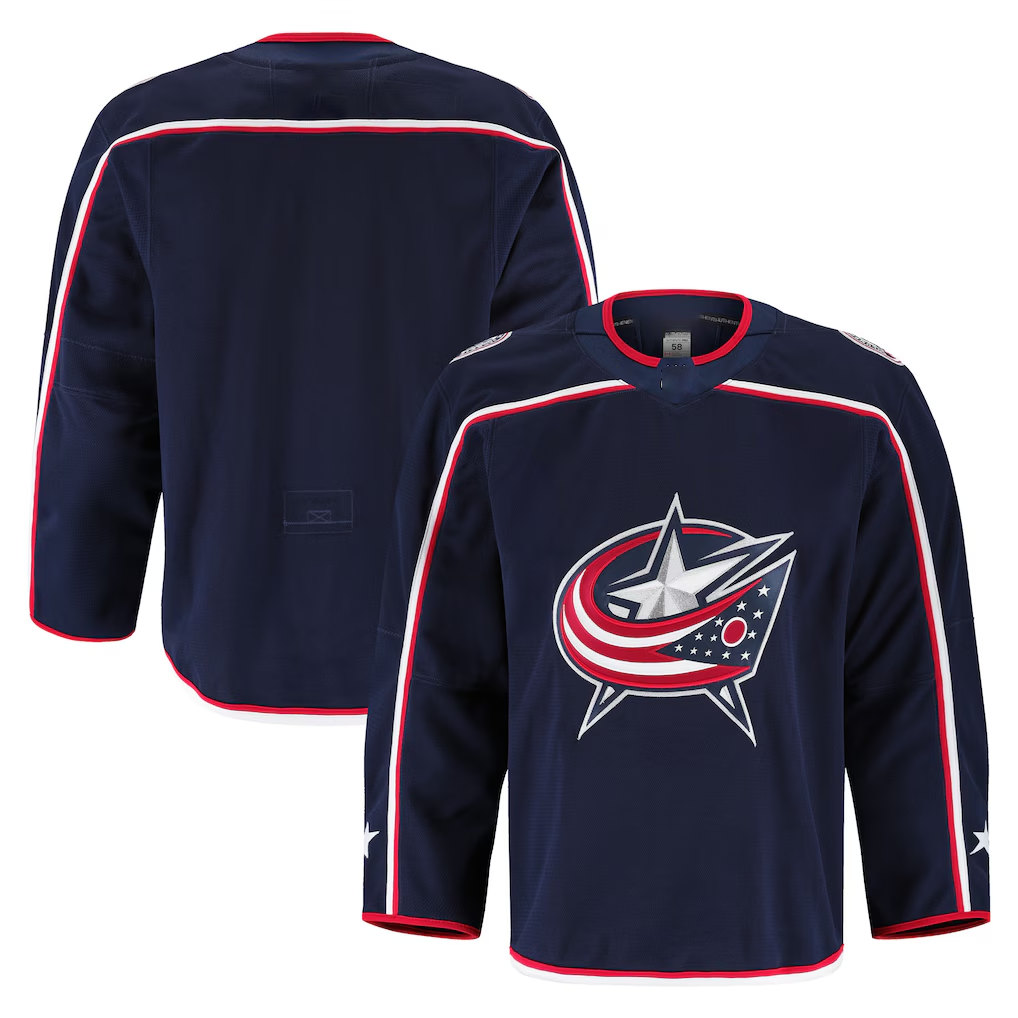 Kdoa CB.Jackets Navy Home Authentic Pro Jersey