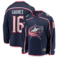 Kdoa CB.Jackets #16 Brendan Gaunce Navy Home Breakaway Jersey