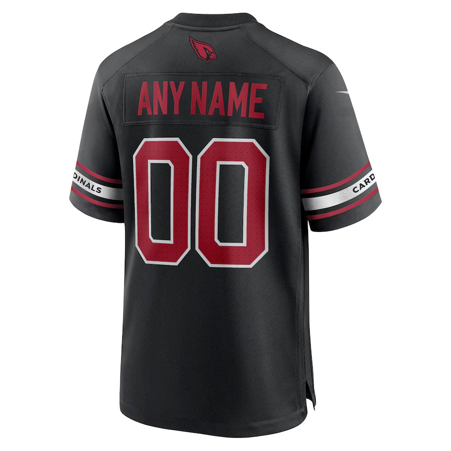 Kdoa Custom A.Cardinals Black Replica Alternate Game Stitched Jerseys