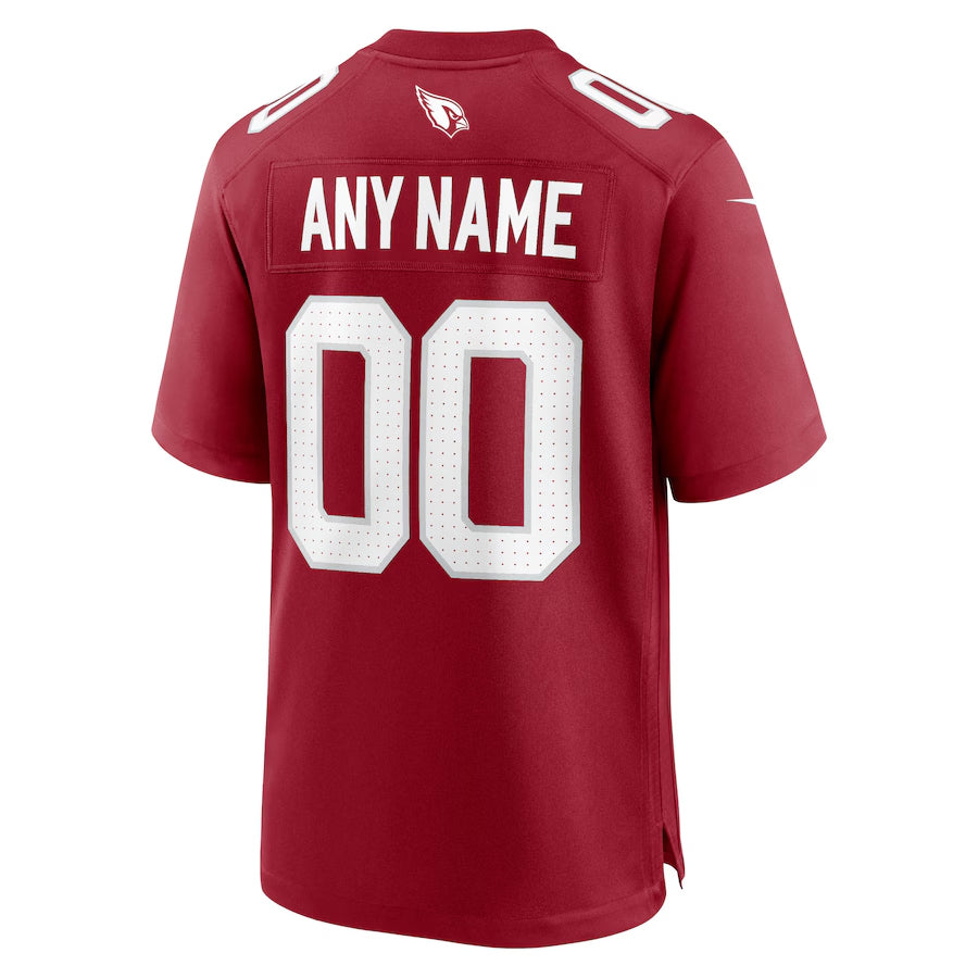 Kdoa Custom A.Cardinals Red Replica Game Stitched Jerseys